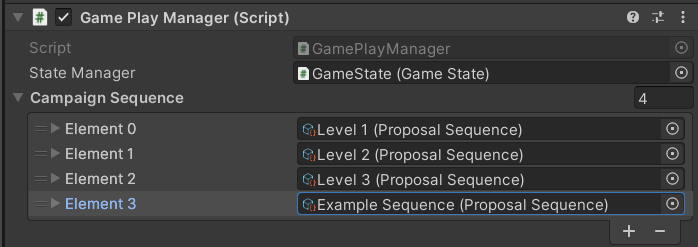 ProposalSequence in the Campaign Sequence